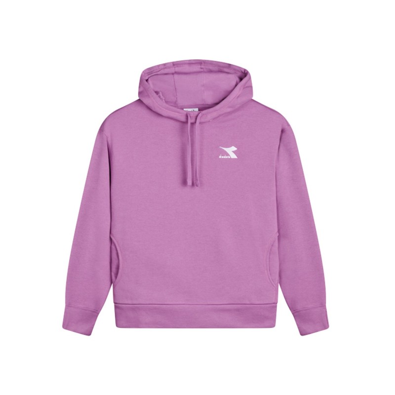 Diadora Felpa Cappuccio Donna Ragazza Hodie Slit