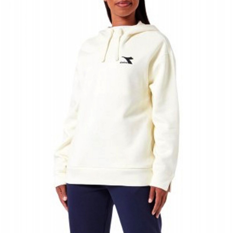 Diadora Felpa Cappuccio Donna Ragazza Hodie Slit