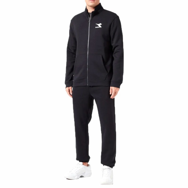 Diadora Traksuit Core Tuta Zip Intera Felpata Uomo Ragazzo