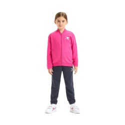 Diadora Traksuit FZ Core Tuta Zip Intera Bambina Bimba