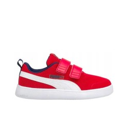 Puma Courtflex v2 Mesh V PS Junior Scarpa Sportiva Bambino Bimbo Strappi