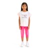 Diadora JG. SET SS PUZZLES Completino Bambina Ragazza Mezza Manica