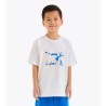 Diadora T- Shirt Junior Riddle Ragazzo Bambino Bimbo Mezza Manica