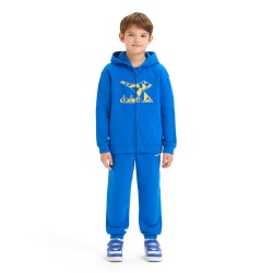 DIADORA TUTA COTONE GARZATO CAPPUCCIO BAMBINO RAGAZZO