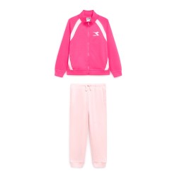 DIADORA TRACKSUIT TUTA COTONE GARZATO BAMBINA RAGAZZA ZIP INTERA