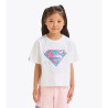 Diadora JU T.Shirt ss SUPERGIRL Maglia Bambina Bimba Mezza Manica Corta