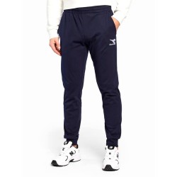 Diadora Cuff Light Core Pantalone Uomo Ragazzo Cotone Garzato Elaztico Caviglia