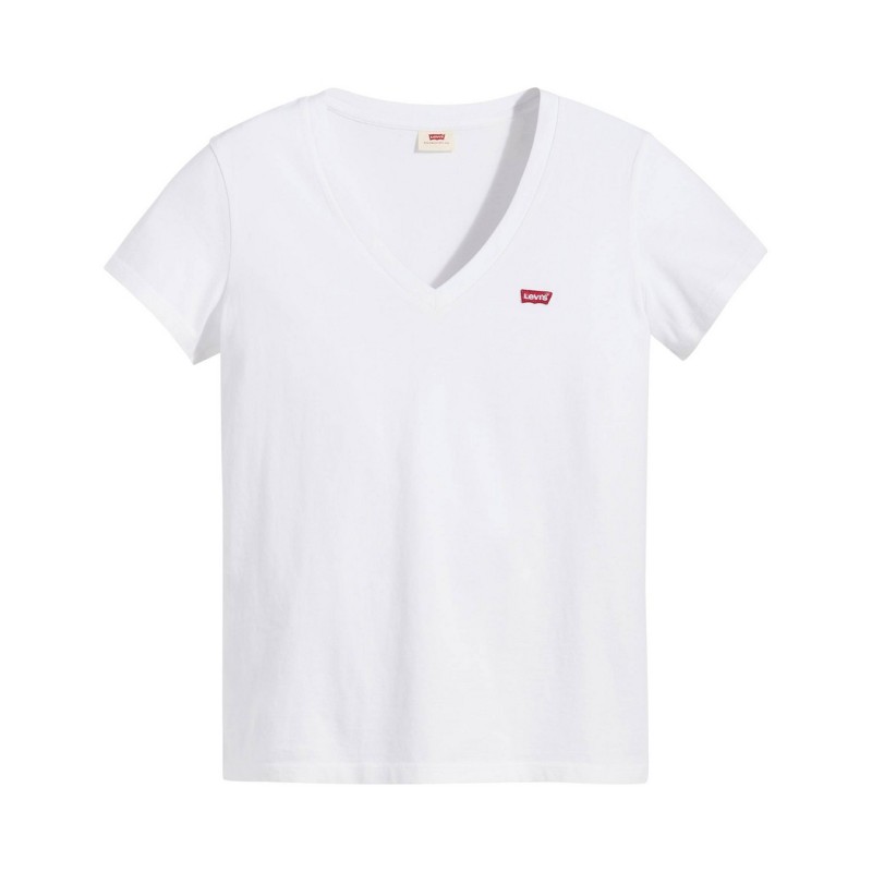 LEVI'S T-SHIRT PERFECT Donna Ragazza Mezza Manica Corta Scollo a V