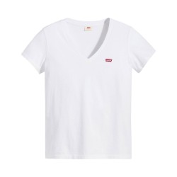 LEVI'S T-SHIRT PERFECT Donna Ragazza Mezza Manica Corta Scollo a V