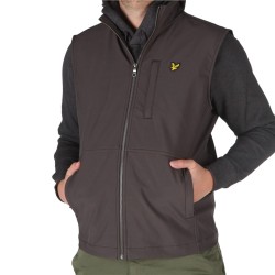 LYLE & SCOTT Softshell Gunmetal Gilet Uomo Ragazzo