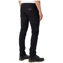 Wrangler Larston atmosphere Jeans Uomo Ragazzo Pantalone Nero