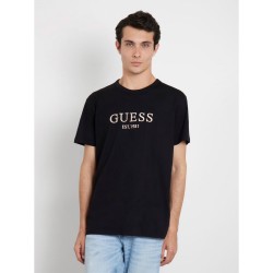 Guess T-Shirt Uomo Ragazzo Mezza Manica Corta Maglia Giro Collo