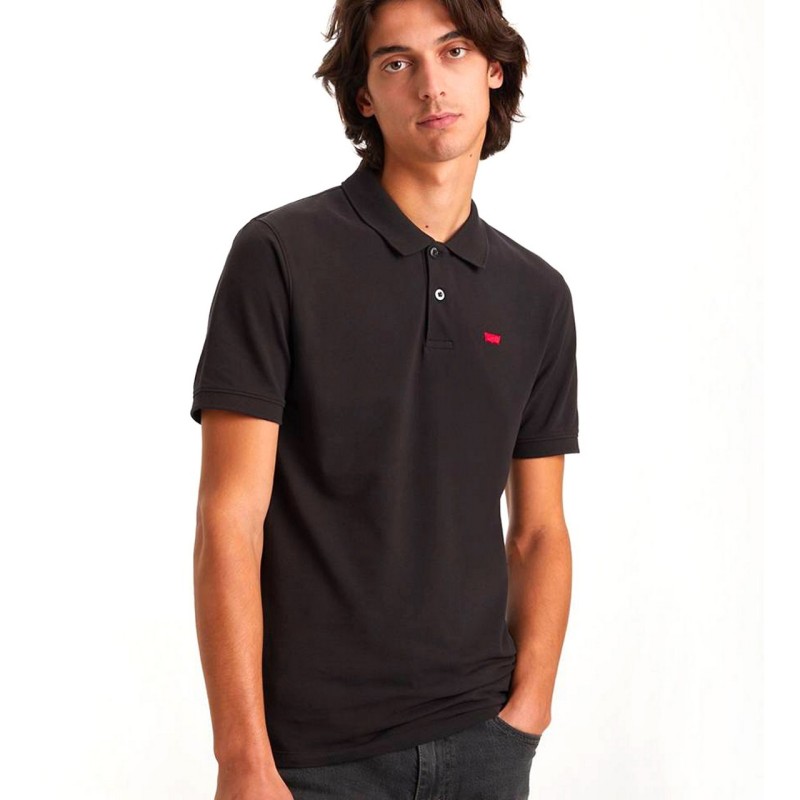 Levi’s Polo Slim Meteorite Housemark Uomo Ragazzo Mezza Manica Corta