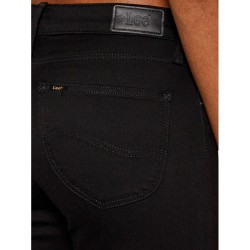 Lee Scarlett Skinny Rinse Black Jeans Donna Ragazza