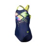 Arena Girl s Multi Pixels Costume Intero Bimba Bambina Ragazza Mare Piscina