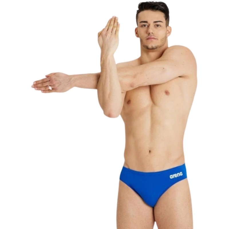 Arena Mens Team Swim Briefs Solid Slip Costume Uomo Ragazzo Piscina Mare