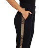 Guess Studs Pantalone Tuta Logo Donna Ragazza Nero