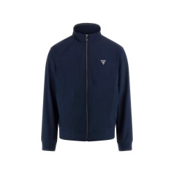 Guess Jacket Tecnical Uomo Ragazzo Gibbino Zip Intera Blu