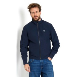 Guess Jacket Tecnical Uomo Ragazzo Gibbino Zip Intera Blu