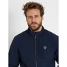 Guess Jacket Tecnical Uomo Ragazzo Gibbino Zip Intera Blu