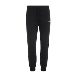 Guess American Pantalone Tuta Uomo Ragazzo Nero Felpa