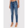 Guess Jeans Carrie Mid Denim Skinny Donna Ragazza Pantalone