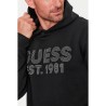 Guess Beau Felpa Cappuccio Uomo Ragazzo Nera