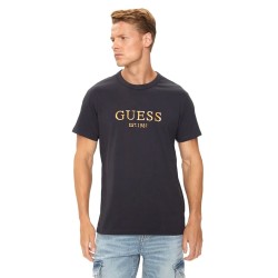 Guess T-Shirt Logo Uomo Ragazzo Maglietta Mezza Manica Corta