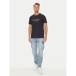 Guess T-Shirt Logo Uomo Ragazzo Maglietta Mezza Manica Corta