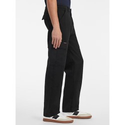 Guess Pantalone Chino Tascone Cargo Uomo Ragazzo Nero