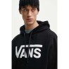 VANS Felpa Cappuccio Classic Uomo Ragazzo Nera