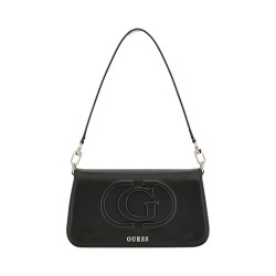 GUESS Borsa Eco Mietta Flap Donna Ragazza Bag Shopper Nera