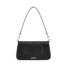 GUESS Borsa Eco Mietta Flap Donna Ragazza Bag Shopper Nera