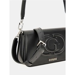 GUESS Borsa Eco Mietta Flap Donna Ragazza Bag Shopper Nera