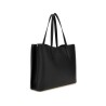 GUESS BORSA DONNA SHOPPER MERIDIAN TRIANGOLO LOGO NERO