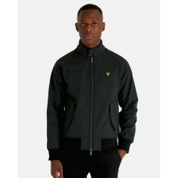 Lyle & Scott Harrington softshell Giubbino Uomo Ragazzo Nero