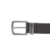 Wrangler Metal Loop Cintura Uomo Ragazzo Pelle Nera