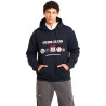 Guess GJ Hood Reg Spec Edition Felpa Cappuccio Uomo Ragazzo Blu