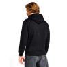 Lee Plain hoodie Unionall Felpa Cappuccio Uomo Ragazzo Nera