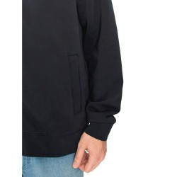 Wrangler Funnel Neck Felpa Zip Intera Uomo Ragazzo Nera