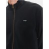 Wrangler Funnel Neck Felpa Zip Intera Uomo Ragazzo Nera