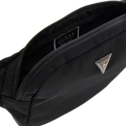 Guess Pouch Bag Marsupio Unisex Donna Uomo Nera