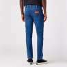 Wrangler Jeans Larston Country Slim Denim Uomo Ragazzo Blu