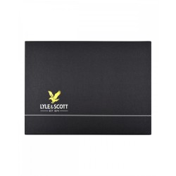 LYLE & SCOTT Cofanetto Cappello+Sciarpa+Guanti Set Uomo Ragazzo Blu