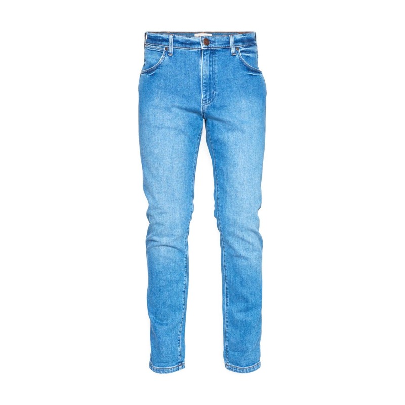 Wrangler Jeans Lareston Coll Twist Slim Denim Uomo Ragazzo Blu