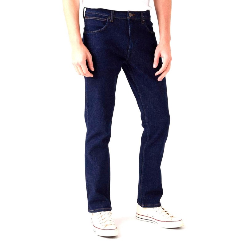 Wrangler Jeans Greensboro Day Drifter Denim Uomo Ragazzo Blu