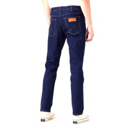 Wrangler Jeans Greensboro Day Drifter Denim Uomo Ragazzo Blu