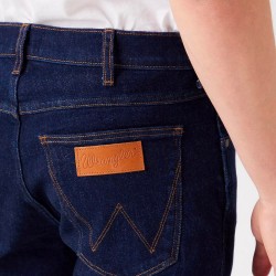 Wrangler Jeans Greensboro Day Drifter Denim Uomo Ragazzo Blu