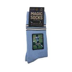 MAGIC SOCKS Calze in spugna unisex tg. unica stampa ricamata DIOS