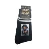 MAGIC SOCKS Calze in spugna unisex tg. unica stampa ricamata THUG LIFE